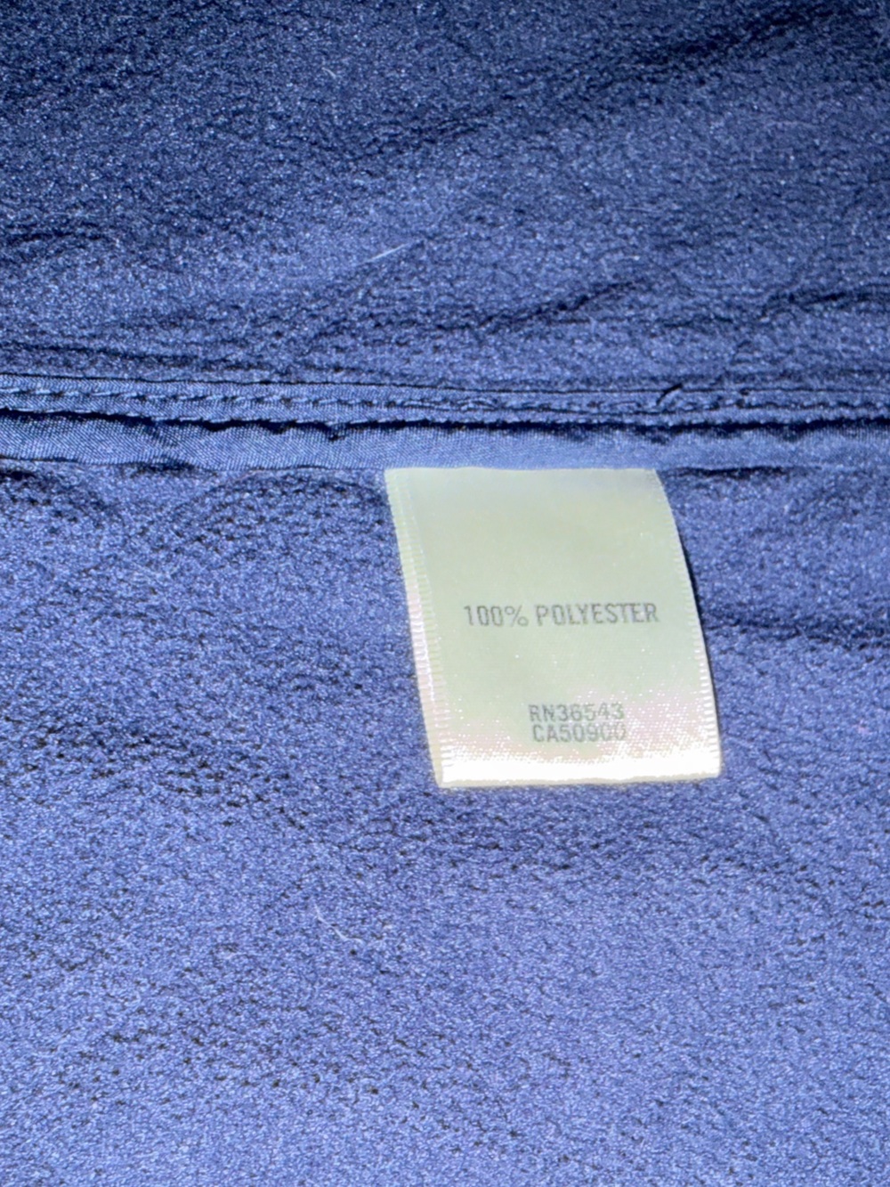Van Huesen Navy Puffer Vest - Picture 2 of 5